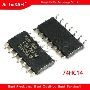 

10PCS Logic chip Patch 74HC14 74HC14D SN74HC14DR SOP-14