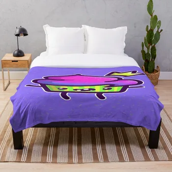 

Printed Throw Blanket Sherpa Fleece Soft Blanket Flannel Rug Home Decoration For Bed Drop Shipping Super Cute Alien