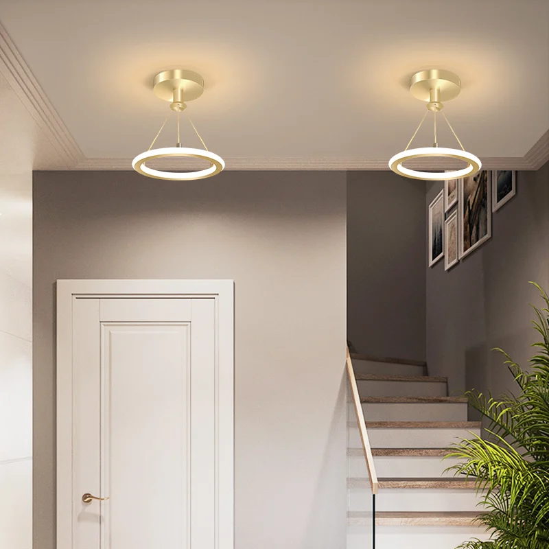 Nový design LED lustry pro boční loď ložnice chod žití pokoj schodiště vila bistro halové domácí dekorační osvětlení svítidla