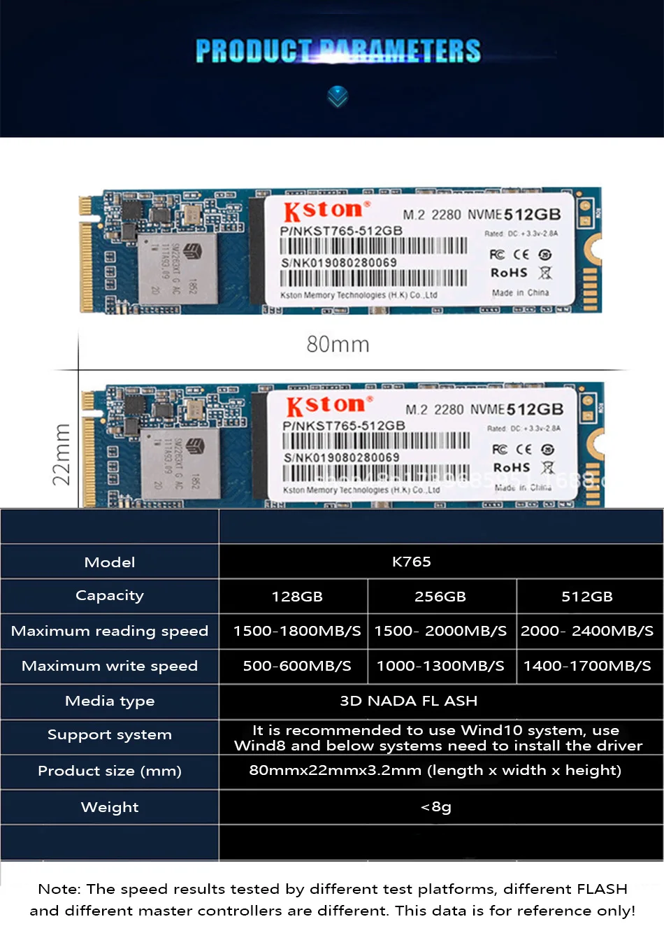 ssd rápido tead e escrever à prova de choque e drop-proo