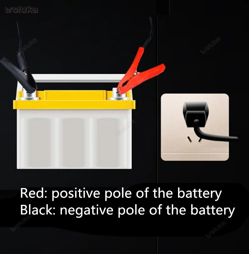Зарядное устройство для мотоцикла 12V 24V автомобильный аккумулятор зарядное устройство Многофункциональное Универсальное зарядное устройство высокой мощности CD50 Q04