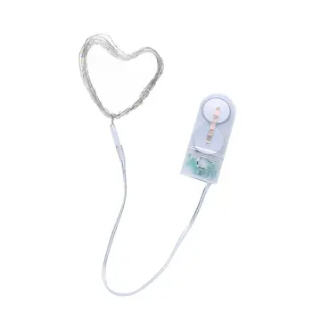 

2 Meters 22 LED Fairy Lights Multi-function Button Battery Operated Waterproof Copper Wire Lights For Bedroom Christmas Decor