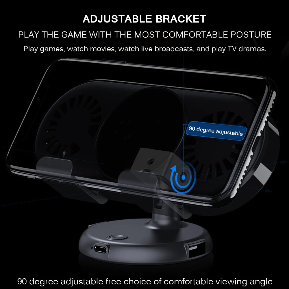 Bluetooth игровая клавиатура мышь конвертер телефон радиатор для Ipad PUBG игровой контроллер держатель телефона Подставка для Iphone Android