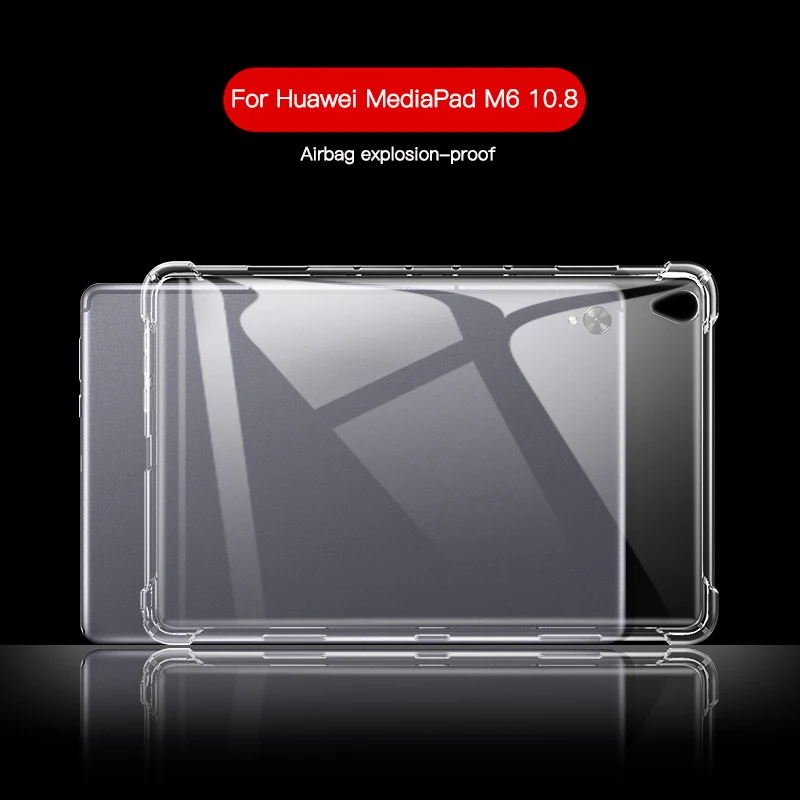 Cover Antiurto Per Huawei Mediapad M6 10.8 Scm-Al09/W09 M6 (Pro) 10.8 ''Custodia Tpu Silicone Trasparente Cover Coque Fundas