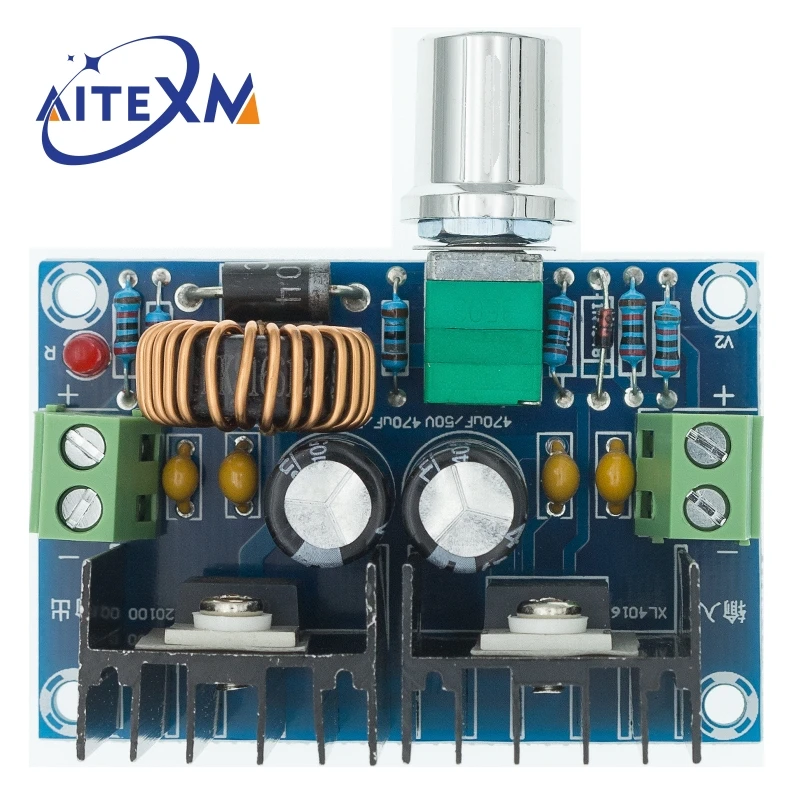 Понижающий преобразователь XH-M401 DC-DC модуль питания XL4016E1 PWM регулируемая