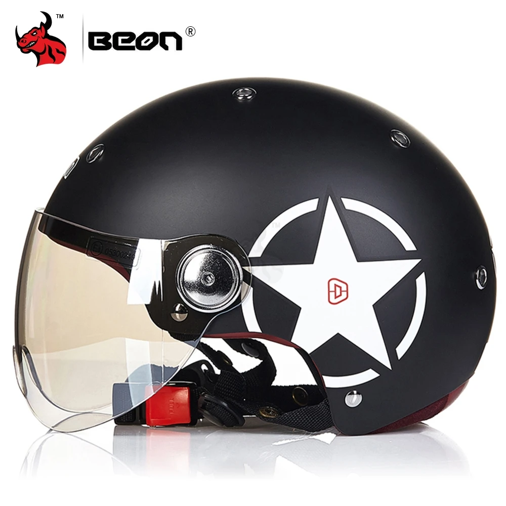 Beon Motorcycle Helmet Men Women Breathable Motocross Riding Helmet