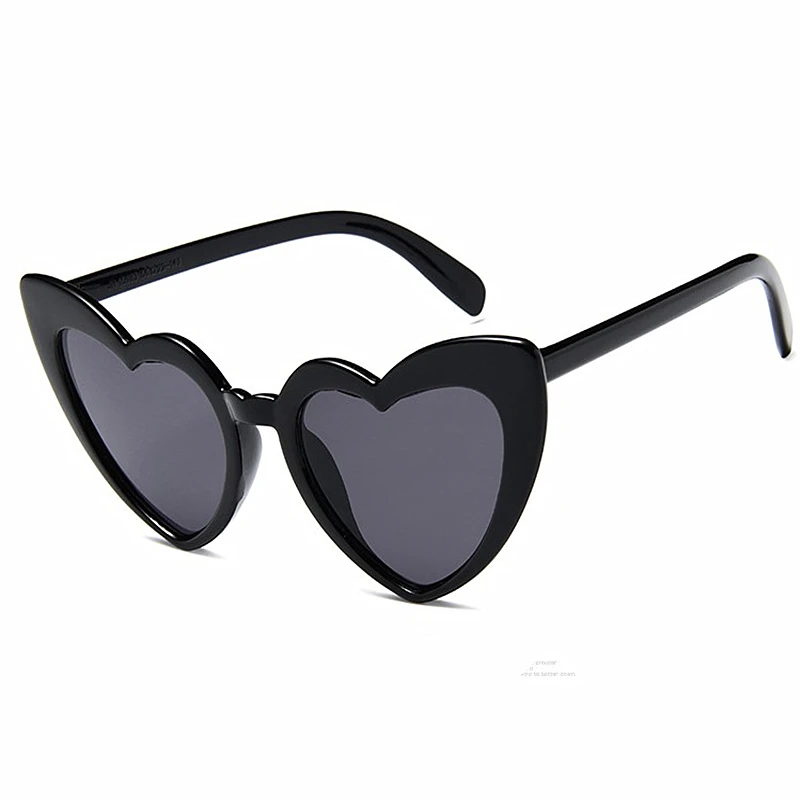 blue light blockers New Fashion Ladies Love-shaped Female Brand Designer Retro Cat Eye Sunglasses TAC Material Anti-blue Light UV400 Accessories blue light glasses kmart