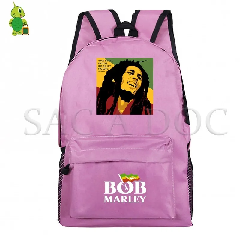 5 Bob Marley Legend рюкзак для подростков, брезентовые школьные сумки для женщин и мужчин, рюкзак для ноутбука, детские сумки для книг, Модный повседневный рюкзак для путешествий - Цвет: 5