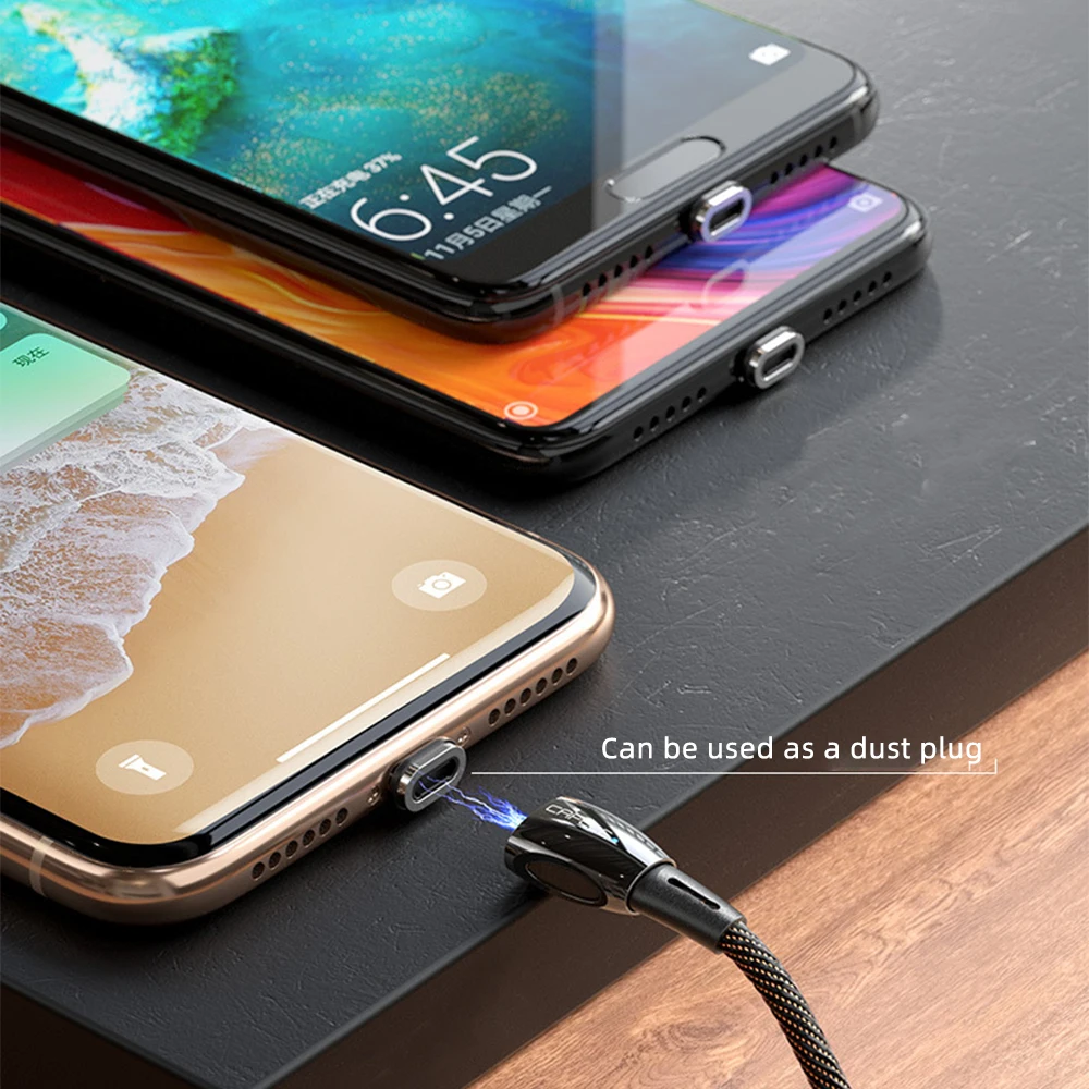 Магнитный usb-кабель FDBRO 3,0 для iPhone X, Xr, Xs, Max, Xiaomi 9, 8, Micro USB type-C, кабель для зарядки, Магнитный зарядный кабель, синхронизация данных