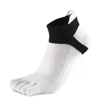 Носки для спорта на открытом воздухе мужские пять пальцев дышащие повседневные Нескользящие прострочки цвет дезодорант пять пальцев носки