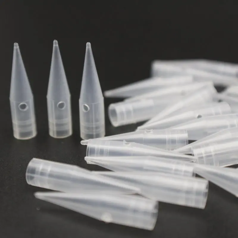 Needle Tips Permanent MakeUp Eyebrow and Lip Tattoo Needle Caps 100 pcs