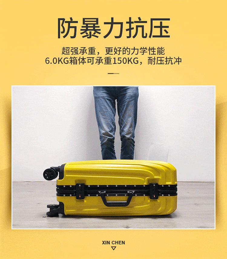 20"22"24'26"29 Inch Suitcase Bag,Universal Wheel Carry on,ABS+PC Luggage,Zipper& Aluminium Frame