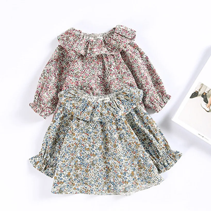 

Toddler Girls Tops kids Tee shirt Spring Summer Children blouse for Girls Clothes Flower Print Baby outwear Stuff