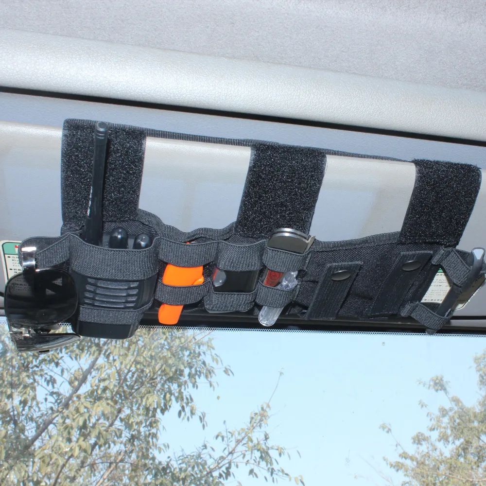 vehicle visor organizer