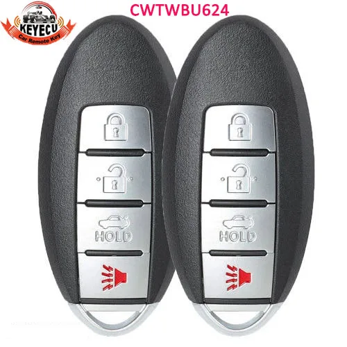 KEYECU CWTWBU624 315MHz For Nissan Armada 2008-2015 For Infiniti QX56 ...
