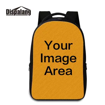 

Customize Your Own Logo Picture Laptop Backpack For 14 Inch Notebook Women Men Custom Design Computer Bagpack College School Bag