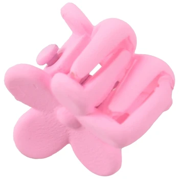 

Flower-shaped Mini Hair Claws Hair Pins Hair Clips for Girls - 10pcs (Random Color)