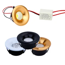 10 шт., Светодиодный точечный светильник с регулируемой яркостью 3 Вт, потолочный небольшой встраиваемый светильник ing Showcase Verander, кухонный ступенчатый настенный светильник для лестницы, точечный светильник 110 В 220 В