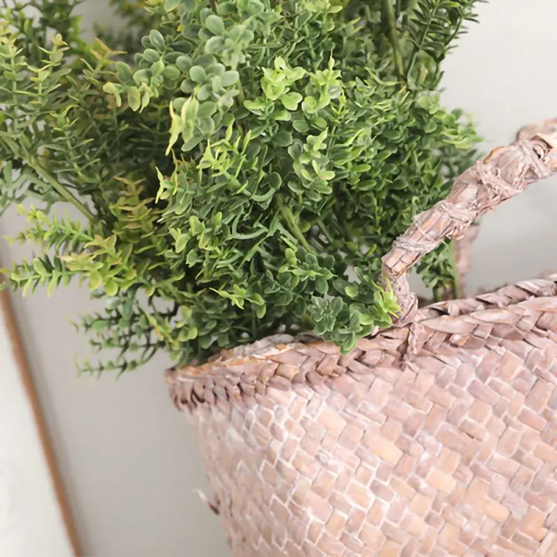 Искусственные листья Decore пластиковые растения лоза настенный сад гостиная клуб бар Украшенные имитация листьев зеленое растение
