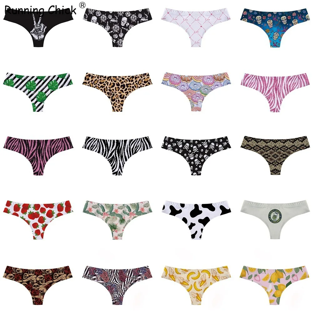 

Пикантное дышащее женское нижнее белье в полоску с леопардовым принтом, пикантные стринги с низкой талией, розовые трусики, G-стринги