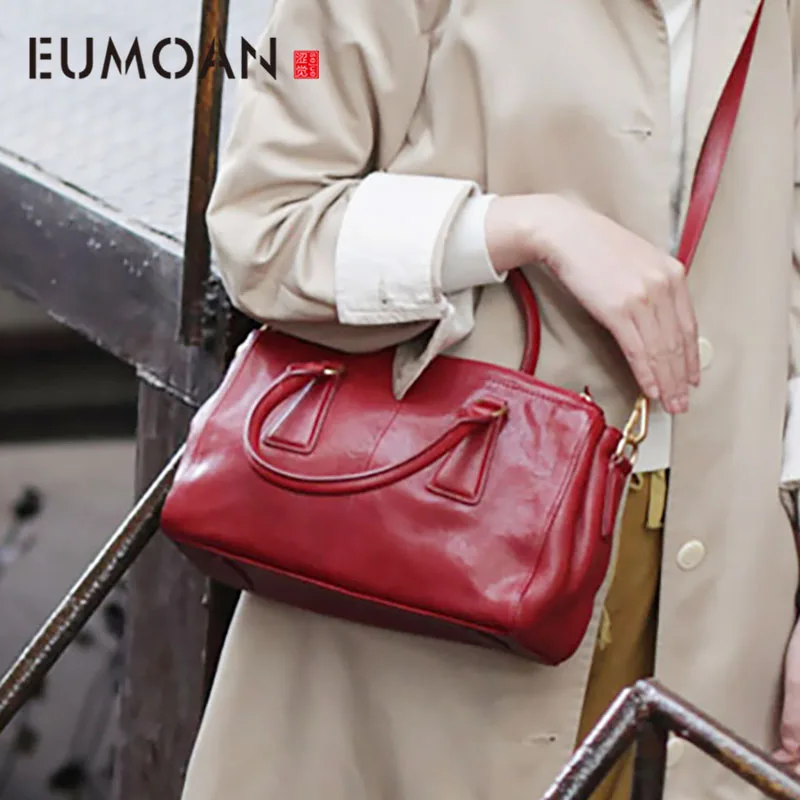

EUMOAN Advanced sense hand-held women's bag, large-capacity soft shoulder bag, sloping bag