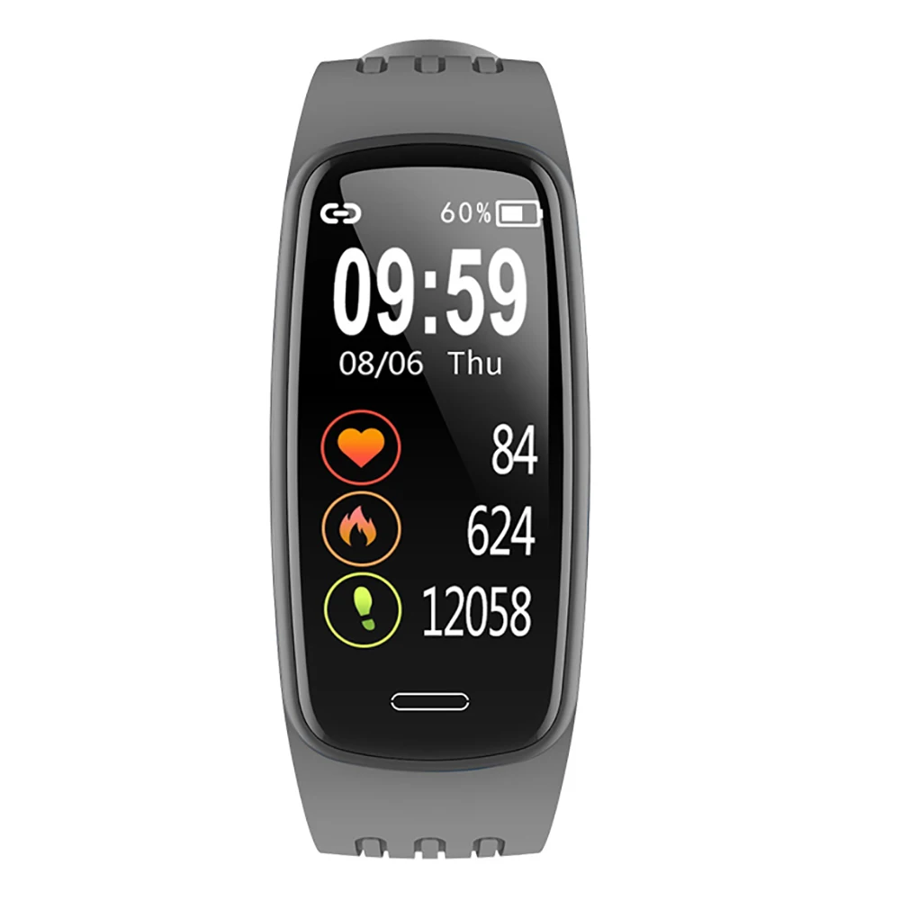 Умные часы браслет с Bluetooth монитор сердечного ритма и уровня кислорода в крови