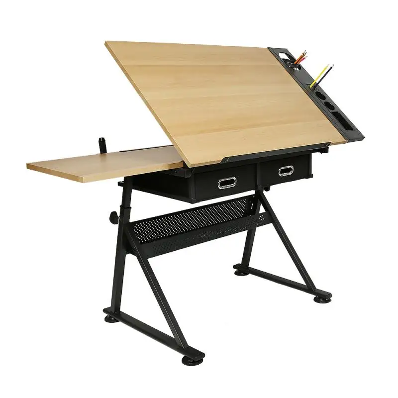 Dropshipping Wooden Easel Desk Table Easel For Painting Adjustable