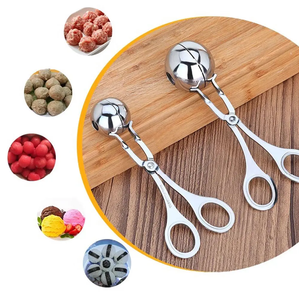 Meatball чайник из нержавеющей стали Фаршированная Фрикаделька клип DIY мясо рыбы аппарат для лепки рисовых шариков 16 см/17 см кухонные аксессуары