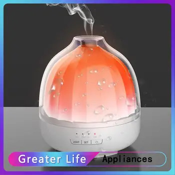 Mist Air Humidifier Essential Oil Diffuser Ultrasonic Aromatherapy Round Plug Transparent Small Air Conditioning Appliances 1