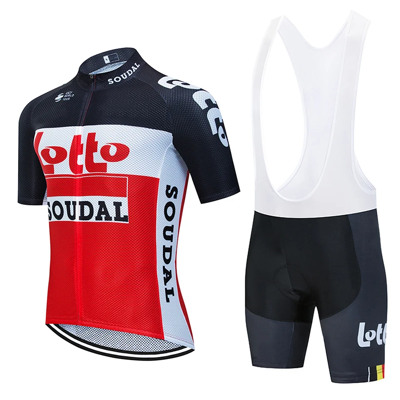 New 2021 TEAM LOTTO cycling jersey 20D bike Shorts set mtb Ropa - lotto
自転車