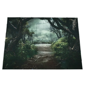 

Hot 7x5ft Castle in Forest Lovers Vinyl Digital Printed Photography Backdrop Prop Photo Background