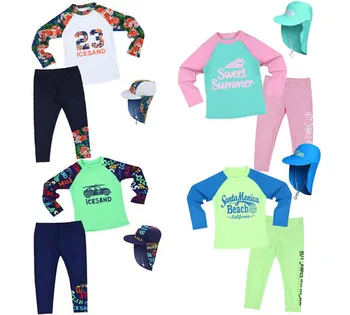 

Bathing Suit For Boy Kids Swimsuit Children's Swimwear Baby Rash Guards Outdoor Medium Plus Size Children Long Sleeve Fmzxg