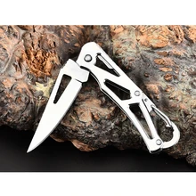 Ta-ctical nóż kieszonkowy składany ostrze ze stali nierdzewnej dobry prezent na polowanie Camping Survival Outdoor Everyday Carry tanie tanio LUDHKK Metalworking CN (pochodzenie)