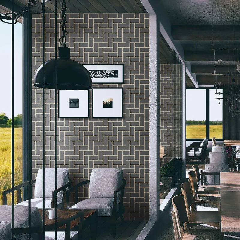 3D Rot Ziegel Tapete Für Wohnzimmer Schlafzimmer Küche TV