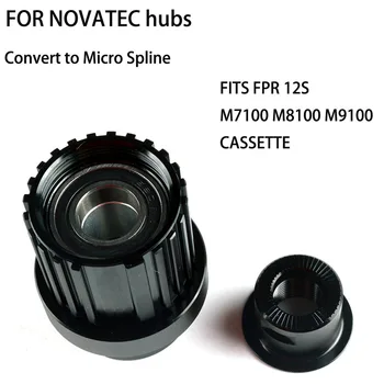 

Bicycle 12S Hub Body 12 Speed Cassette Driver High Strength Lightweight Aluminum Alloy For NOVATEC Hubs
