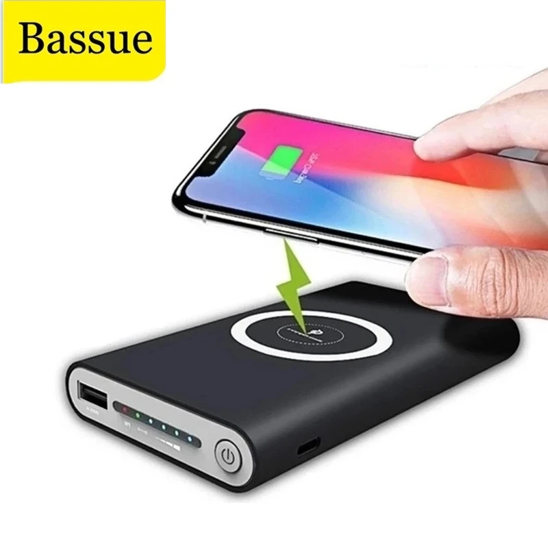 power bank charger Wireless Charger Power Bank 50000mAh For smart phone Fast Charger Portable Powerbank Mobile Phone Charger For iphone Samsung best battery pack