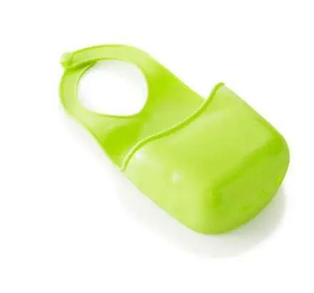 green Кухня пластиковая корзина для раковины разноцветные пластиковые держатель для зубной пасты и для зубной щетки подвеска в виде зубной щетки аксессуары для ванной комнаты горячая Распродажа WF92 - Цвет: green