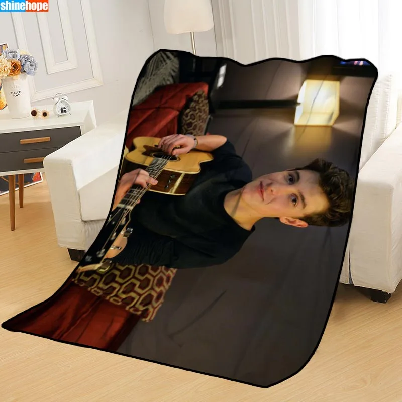 Одеяла на заказ, Shawn Mendes, одеяло s для кровати, мягкое TR, DIY, ваше изображение, Прямая поставка, одеяло для путешествий - Цвет: Blanket21