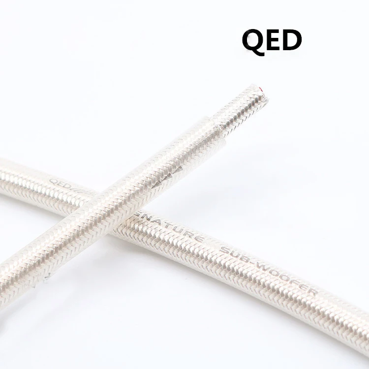 Аудиокабель QED 4 ядра с посеребренным покрытием RCA для аудиокабеля|Кабели VGA| |