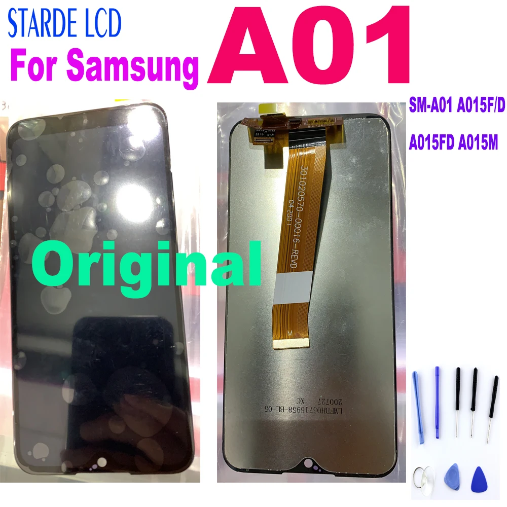 Samsung A01 Layar LCD Layar Sentuh 