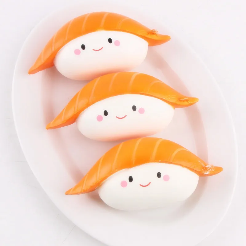 

Cross Border for Memory Foam Toy Model shi ji Salmon Pu Model Memory Foam Salmon Play