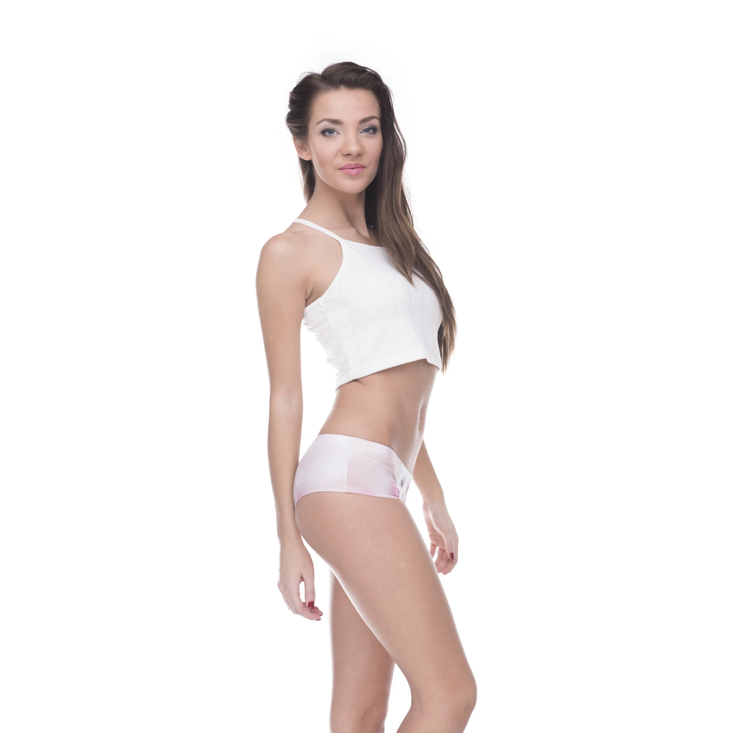 Сексуальное женское нижнее белье с забавным принтом и белым котиком хит продаж
