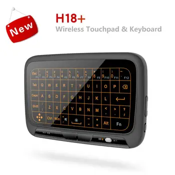 

H18 2.4GHz Mini Wireless Keyboard Touchpad with Backlight Function gamer keyboard Air Mouse gaming keyboard bluetooth keyboard