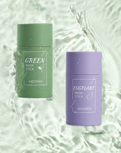 

Green Tea Mask Stick Cleansing Face Clean Mask Mud Whitening Moisturizing Purifying Face Masks Clay Stick Oil Control Skin Care