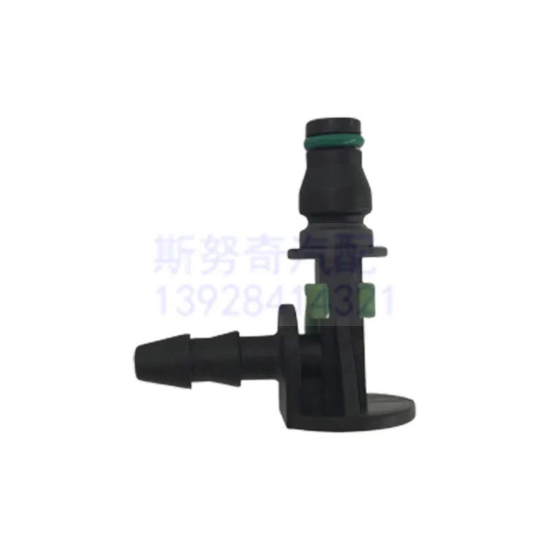 Rail Injector Return Oil Backflow Pipe Connector L connector 90 degree Plastic connector 20pcs