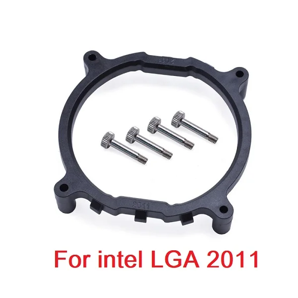 For 2011 Для гнездо для материнской платы intel LGA 2011 115x1366 cpu cooler кронштейн база cpu fan intall крепление пластиковые стенты рамка - Цвет: For 2011