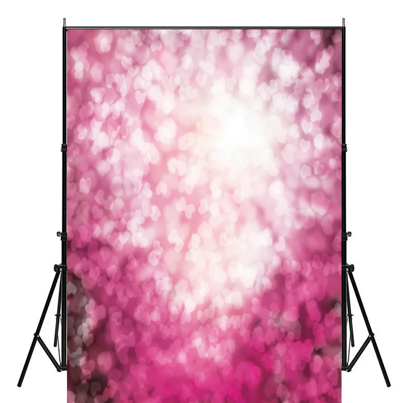 

WHISM 28 Design Rose Red Shining Flare Effect Theme Photography Background Cloth 5x7 Feet Vertical Photo Cloth