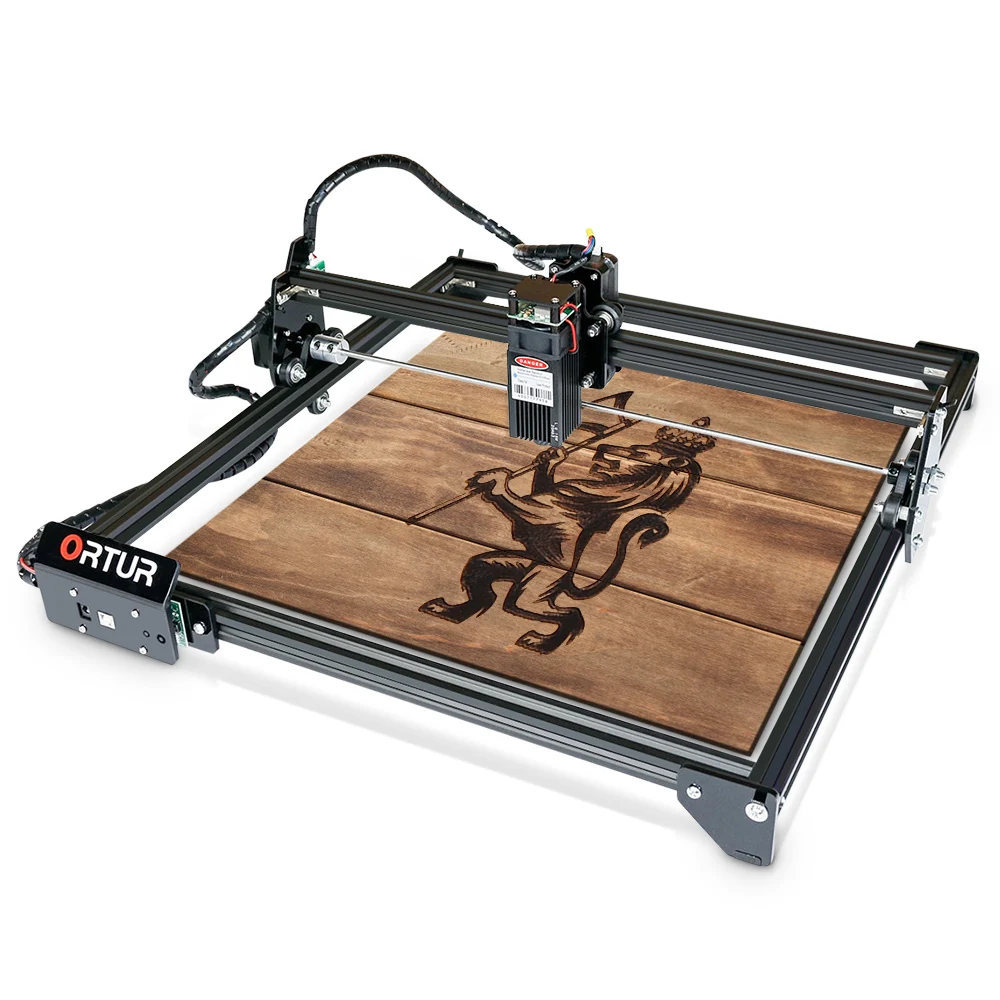 Лазерный гравировальный станок ORTUR Laser Master 2 32 бит 400x430 мм большая площадь