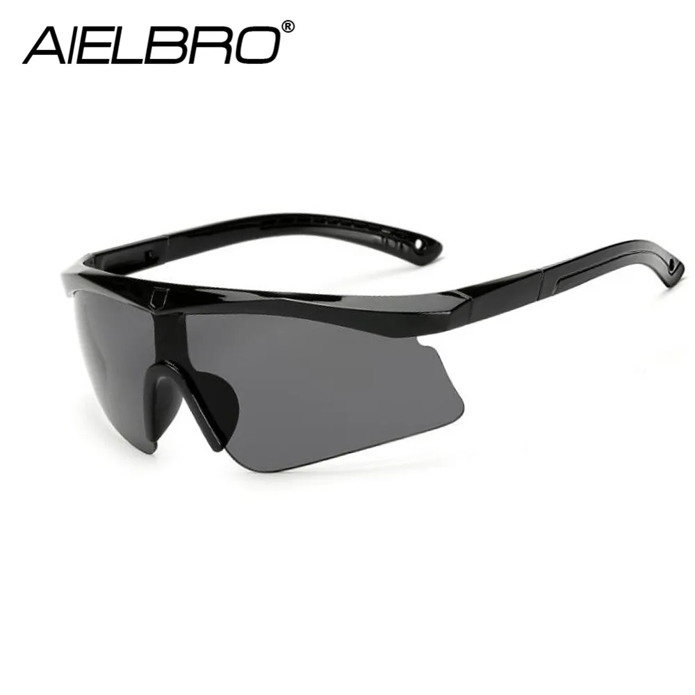 AIELBRO, велосипедные солнцезащитные очки, взрывозащищенные, UV400, солнцезащитные очки высокой четкости, для рыбалки, спорта на открытом воздухе, велосипедные солнцезащитные очки