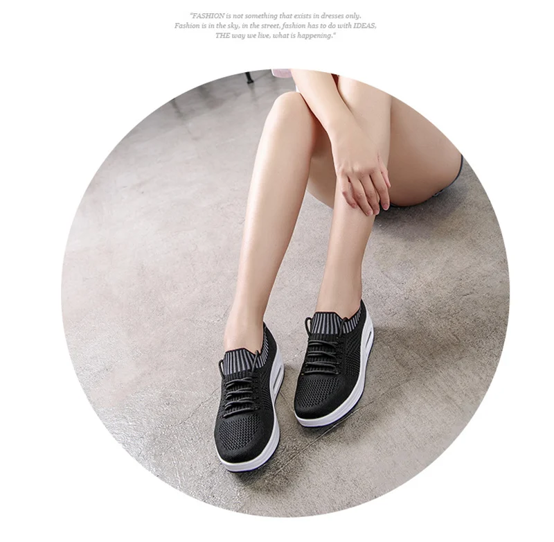 Женские кроссовки для бега, амортизирующие кроссовки, дышащие, легкие, без шнуровки, с воздушной подушкой, спортивная обувь